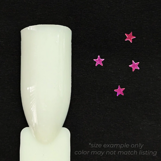 Star Nail Art Glitter - Holographic Gold