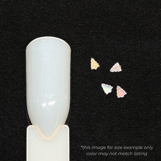 Tree Nail Art Glitter - Holographic Silver