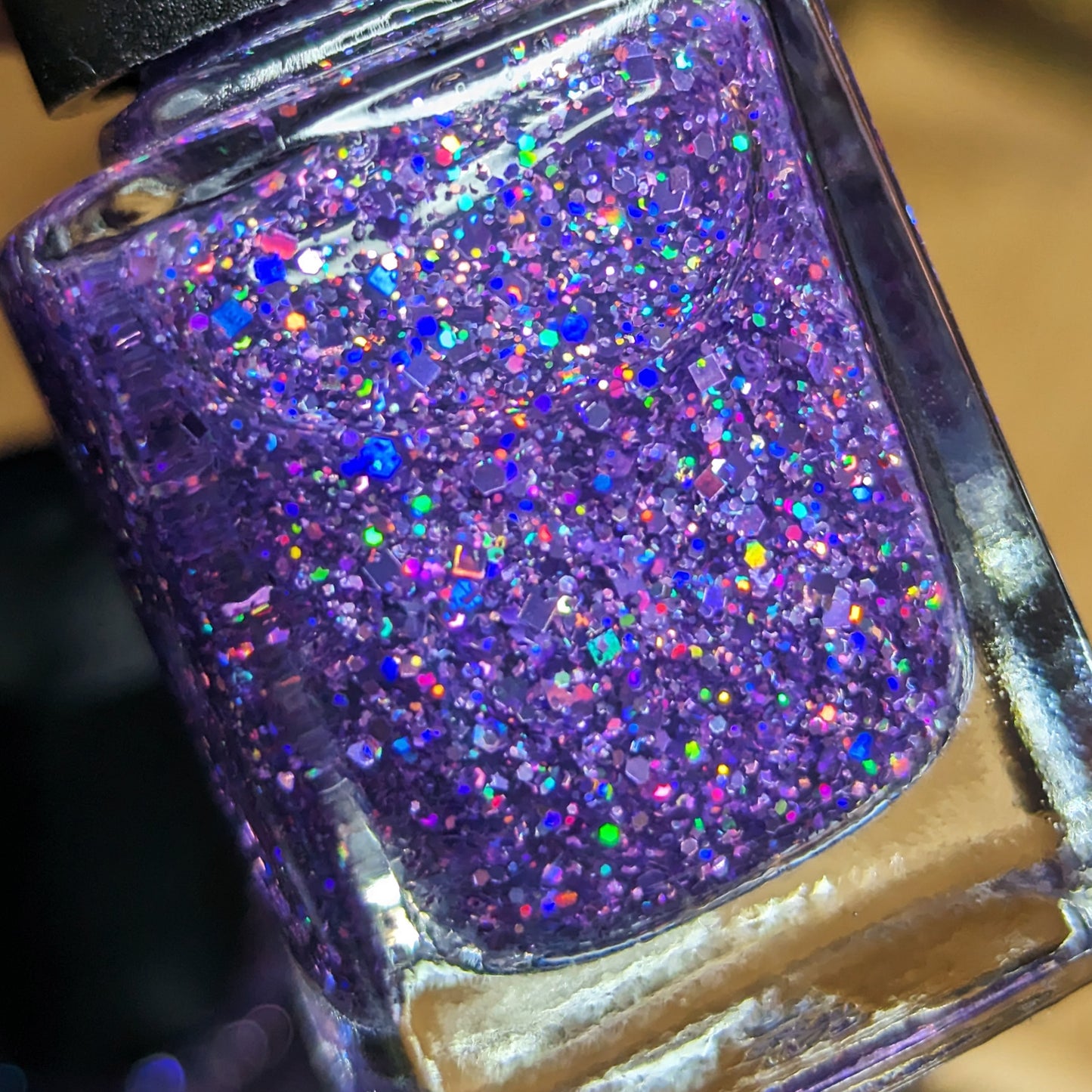 #BeProud Holo Glitter Topper - Purple