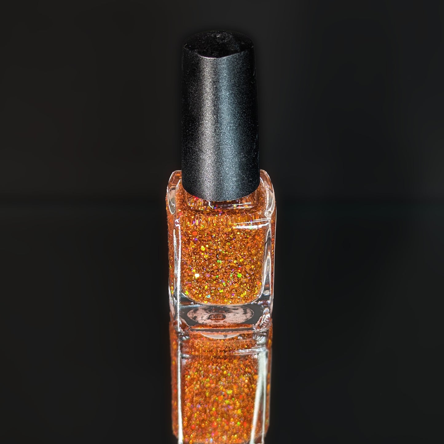 #BeProud Holo Glitter Topper - Orange