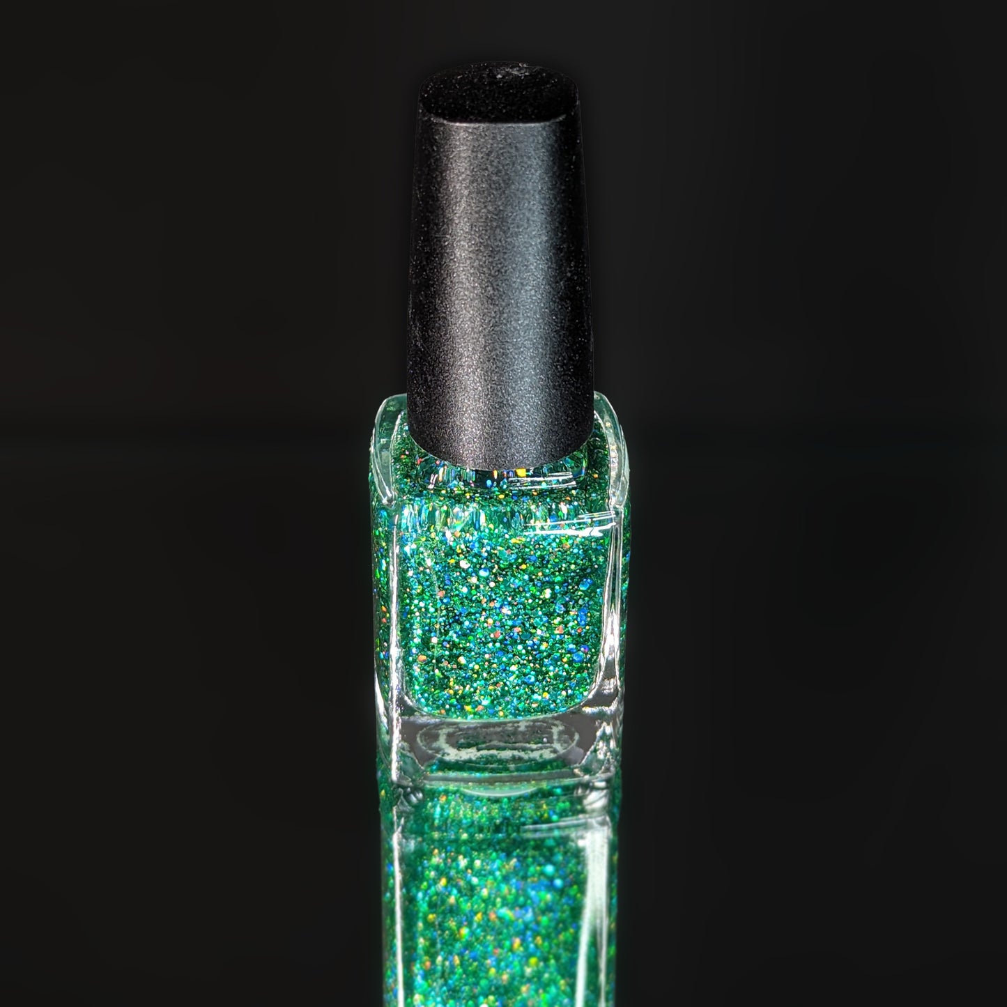 #BeProud Holo Glitter Topper - Green