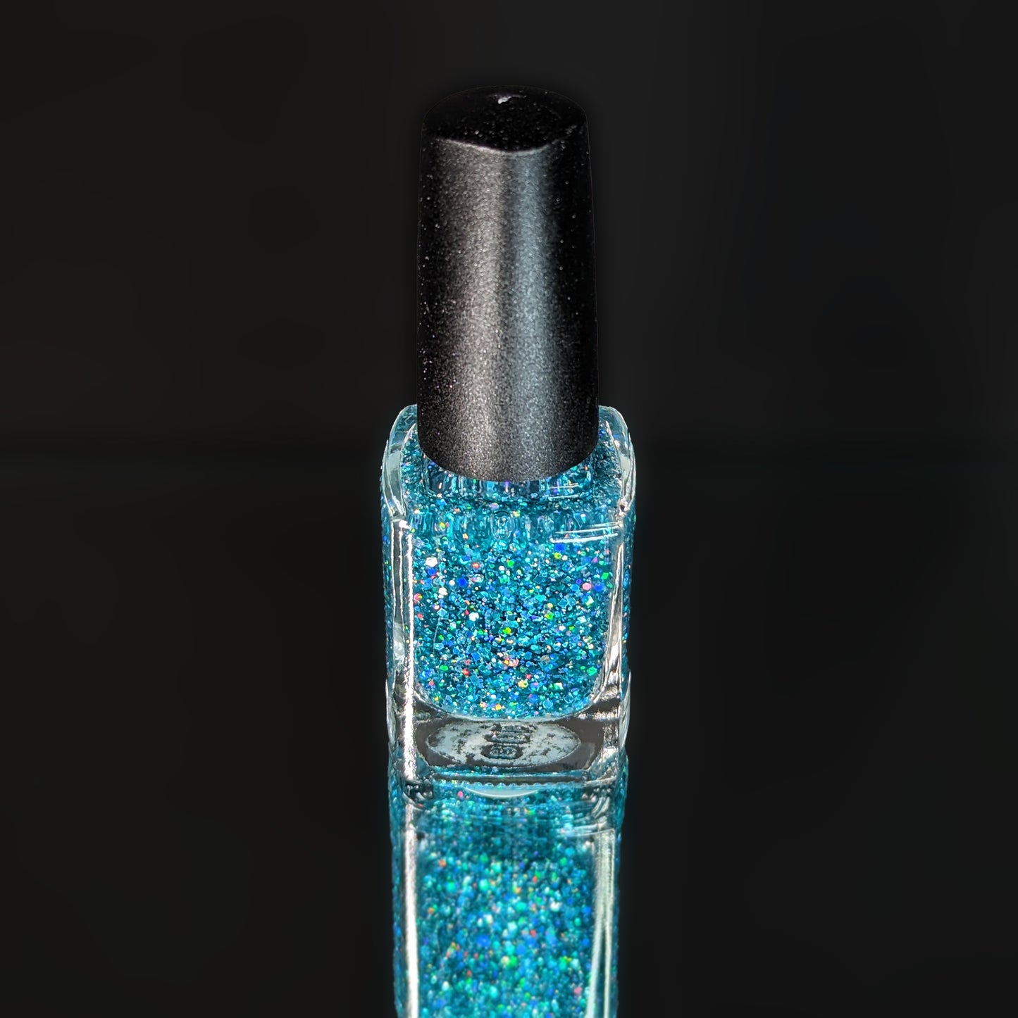 #BeProud Holo Glitter Topper - Turquoise