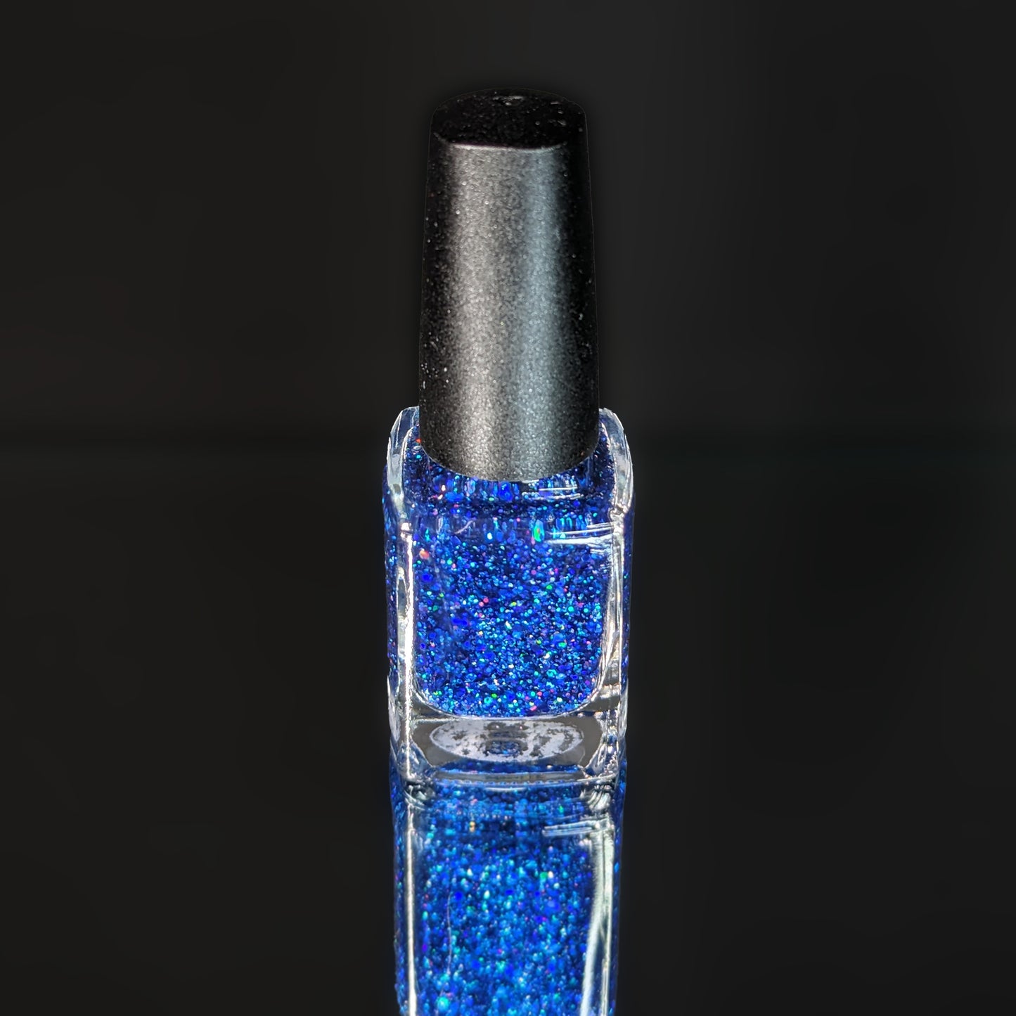 #BeProud Holo Glitter Topper - Blue