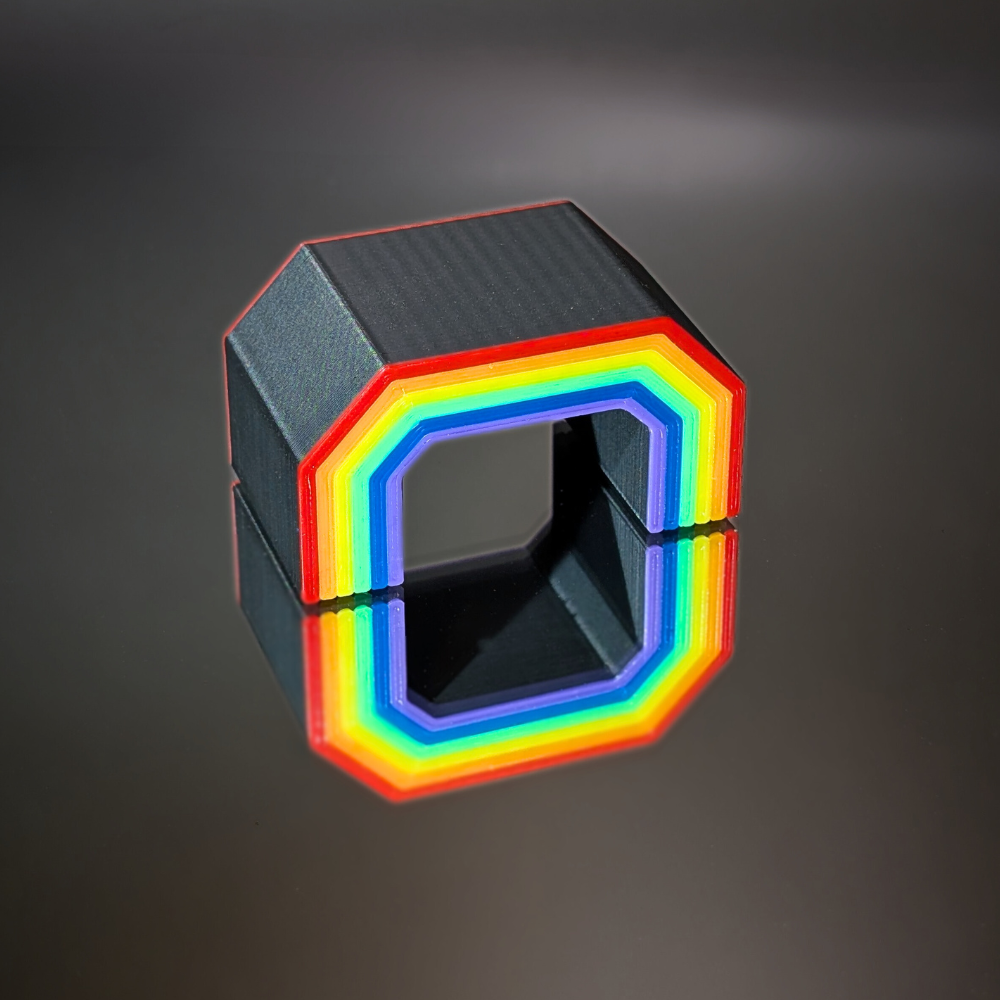 Velvet Effect Magnet - Rainbow