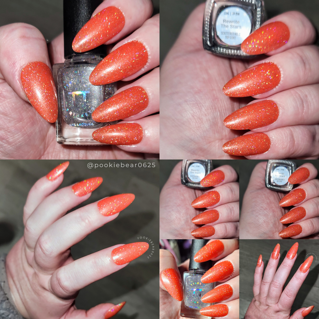 Rewrite The Stars: Scattered Holo Top Coat