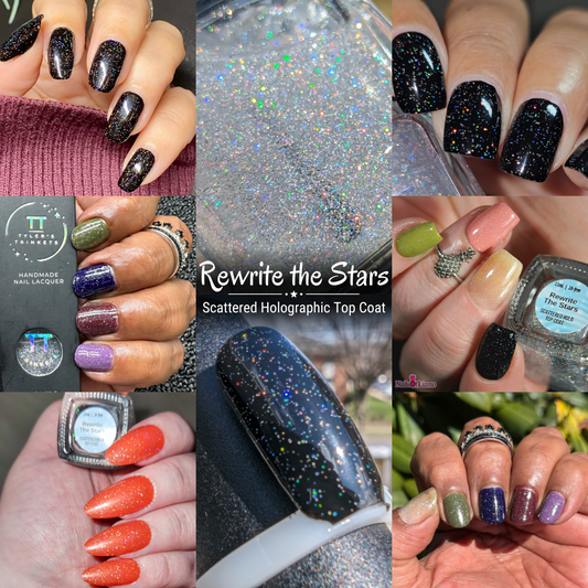 Rewrite The Stars: Scattered Holo Top Coat