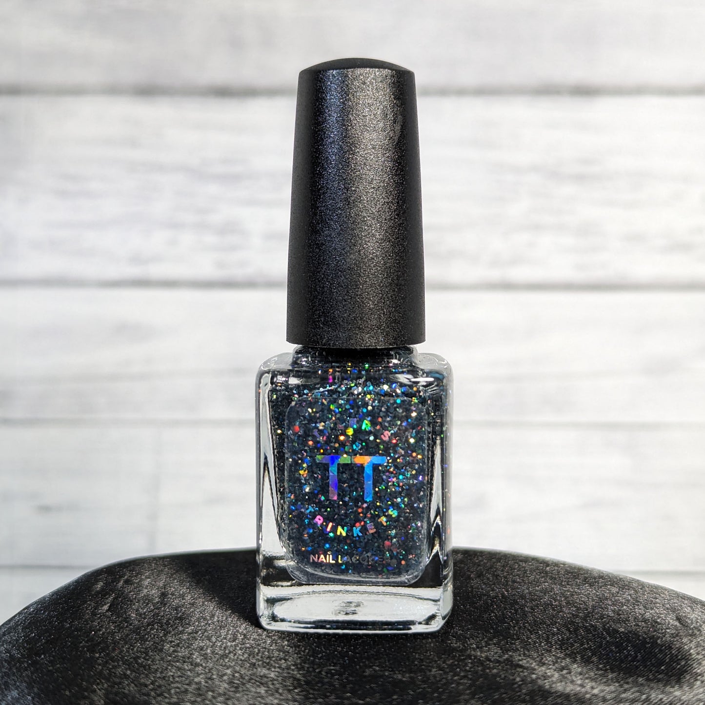 Darkness Can Be Beautiful - Black Holographic Topper