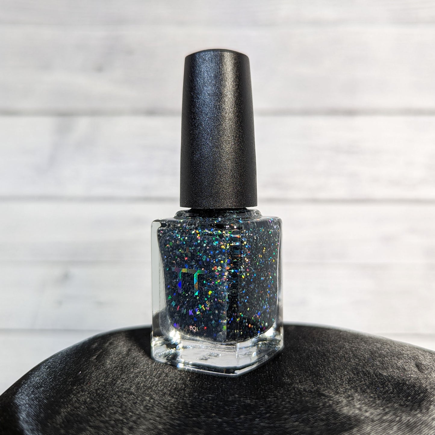 Darkness Can Be Beautiful - Black Holographic Topper