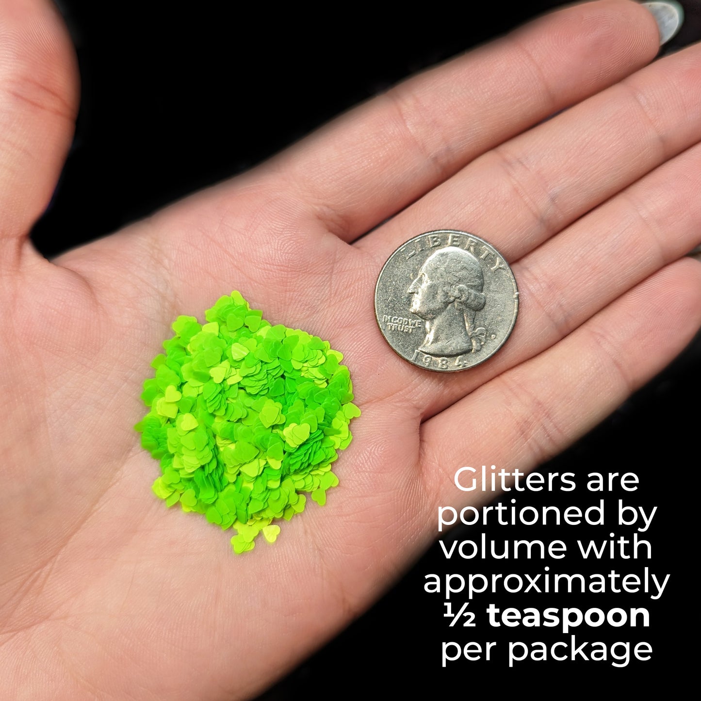 Star Nail Art Glitter - Holographic Red