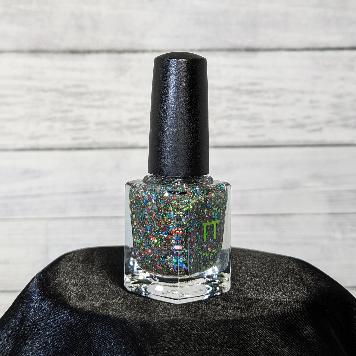 Christmas Lights - Holographic Glitter Topper