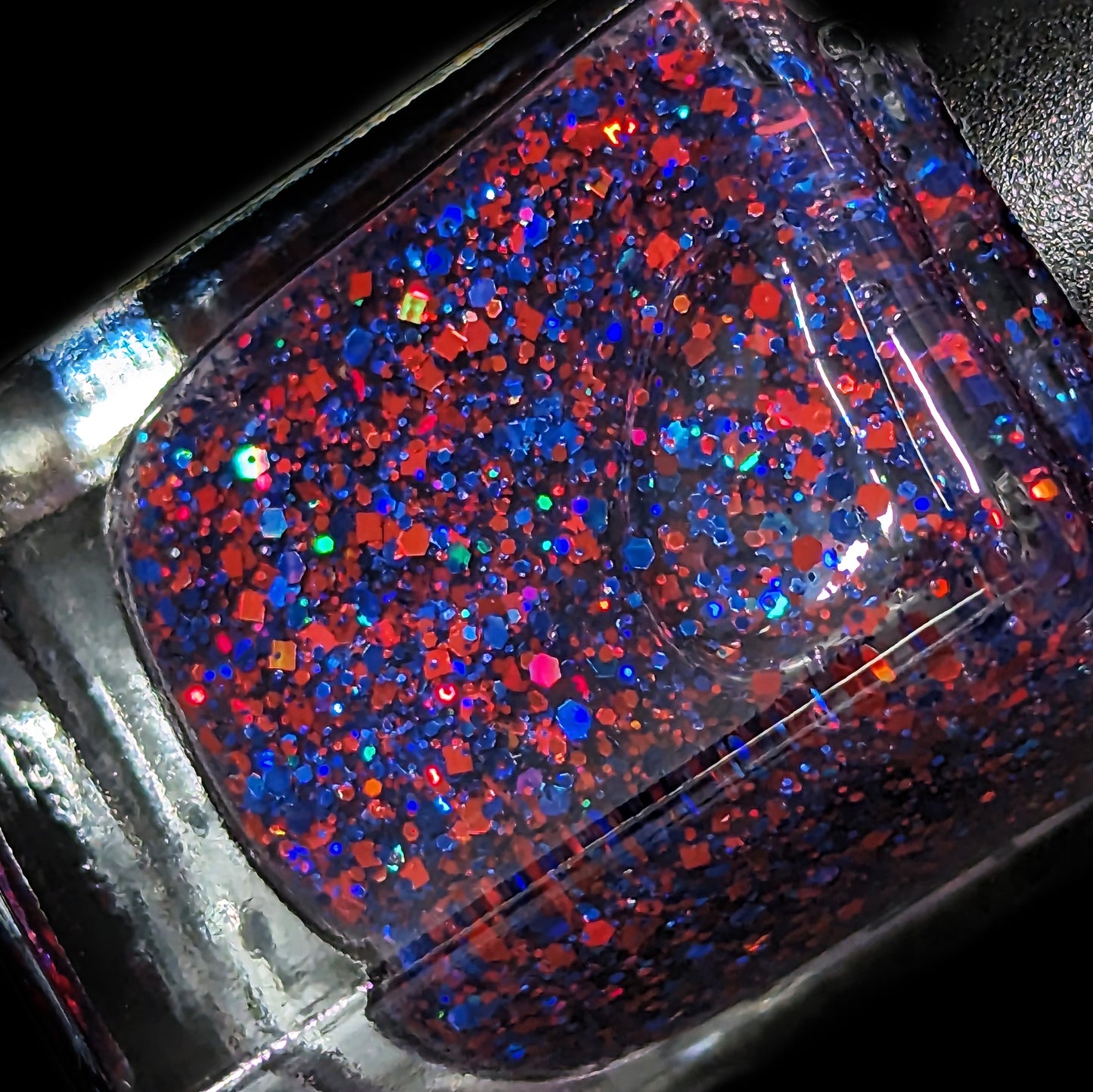 Let's Go Buffalo - Holographic Glitter Nail Polish Topper