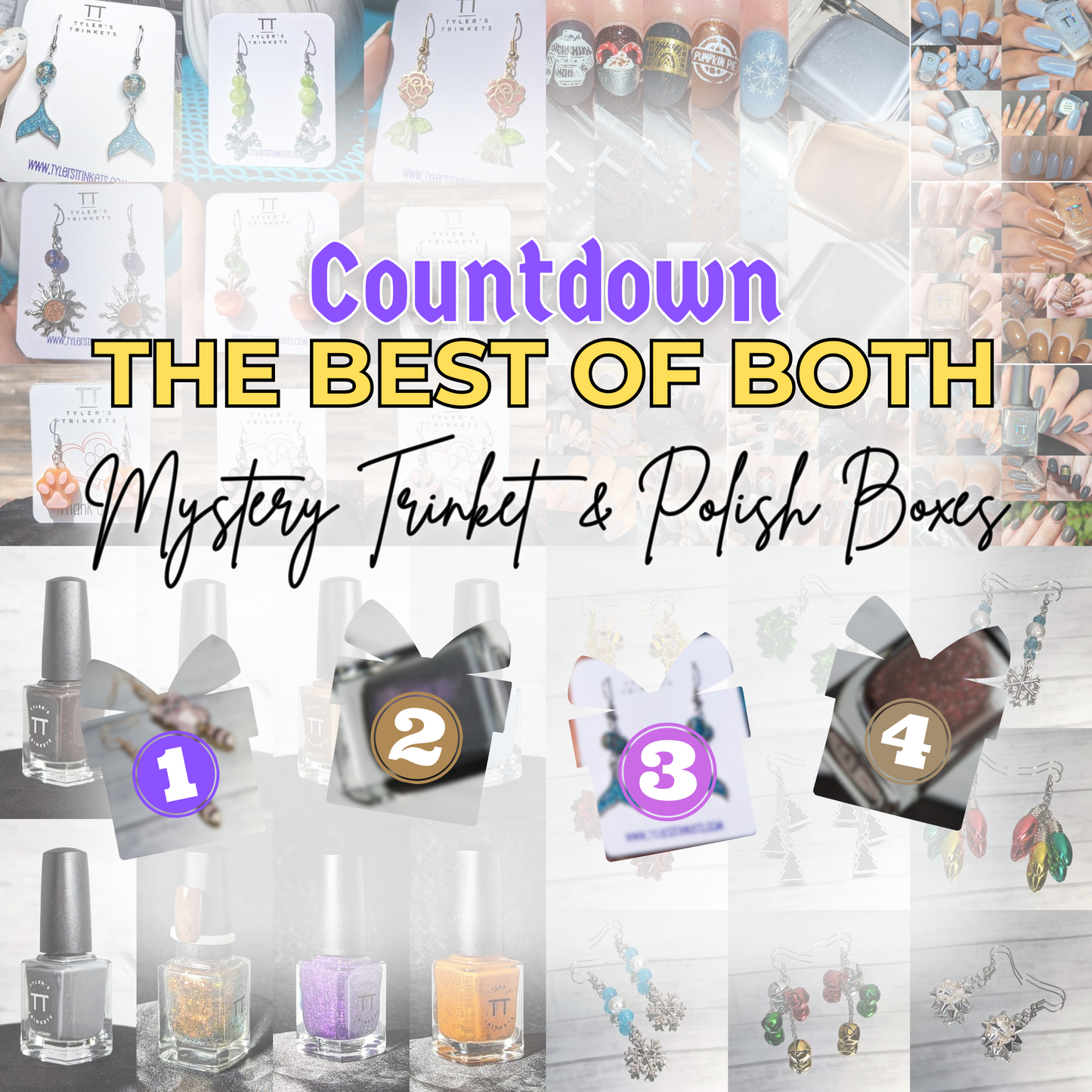 Advent/Countdown Mystery Polish & Trinket Box