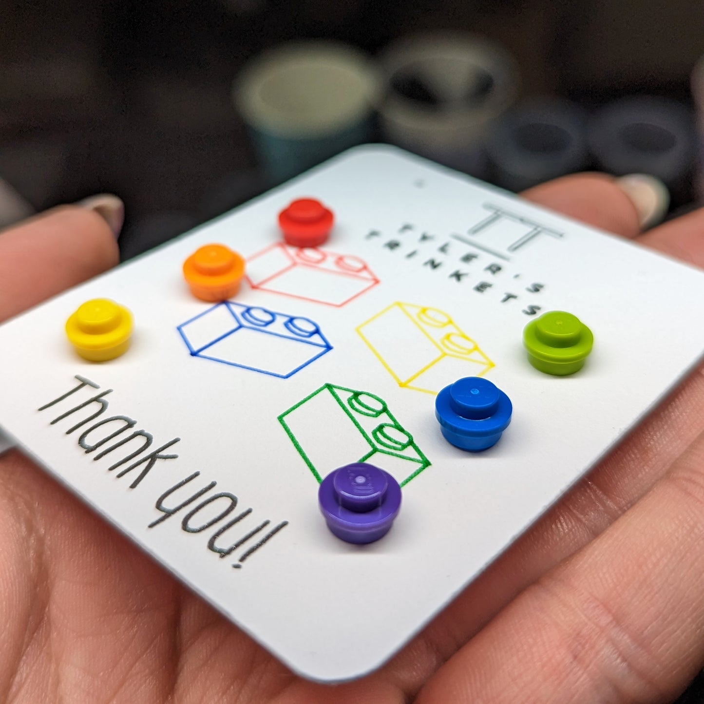 Brilliant Bricks Rainbow Pride LEGO Stud Set