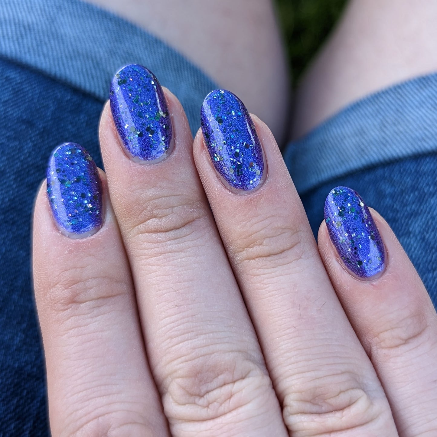 Darkness Can Be Beautiful - Black Holographic Topper