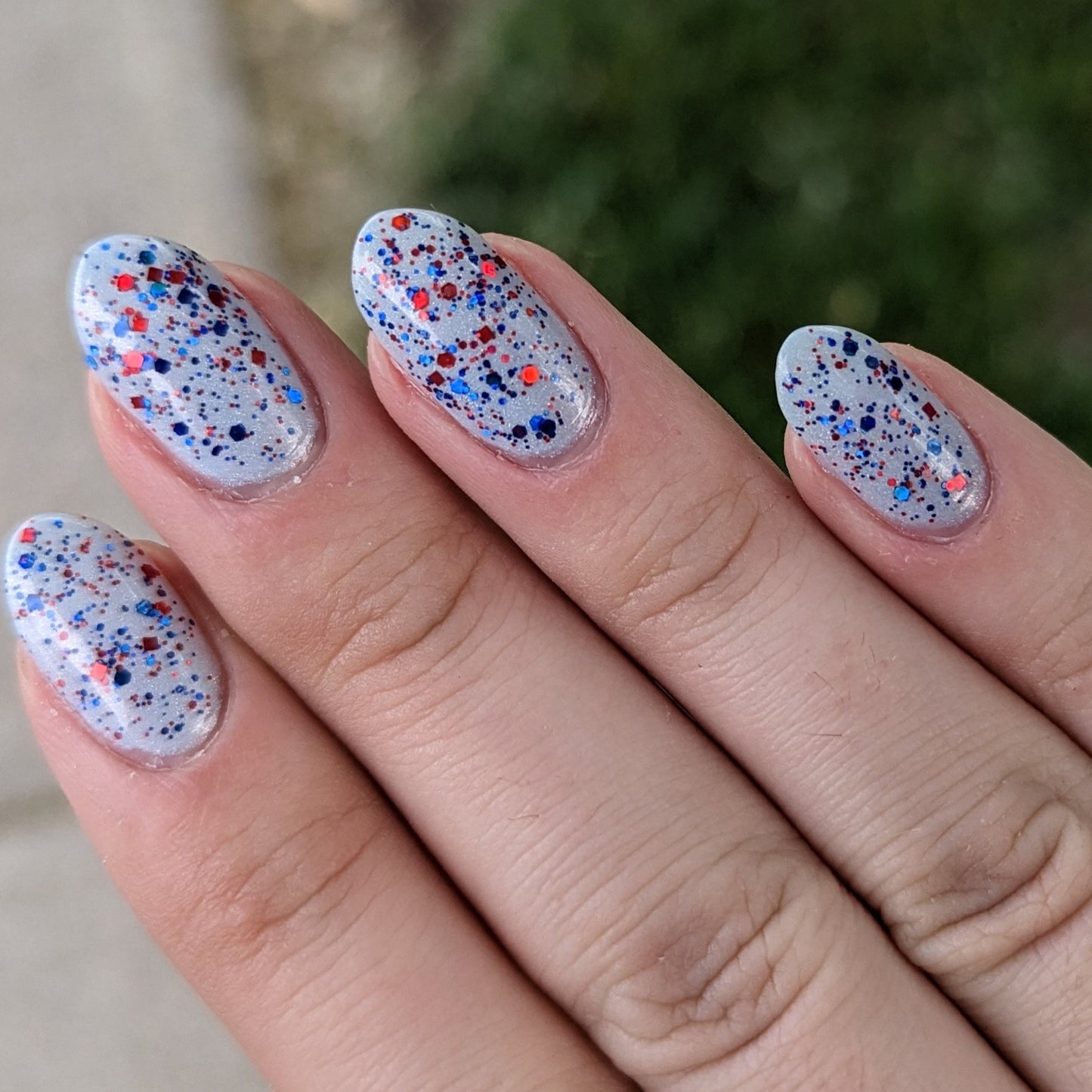 Let's Go Buffalo - Holographic Glitter Nail Polish Topper