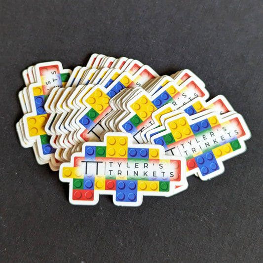 LEGO Tyler's Trinkets Logo Sticker