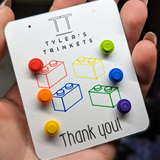 Brilliant Bricks Rainbow Pride LEGO Stud Set