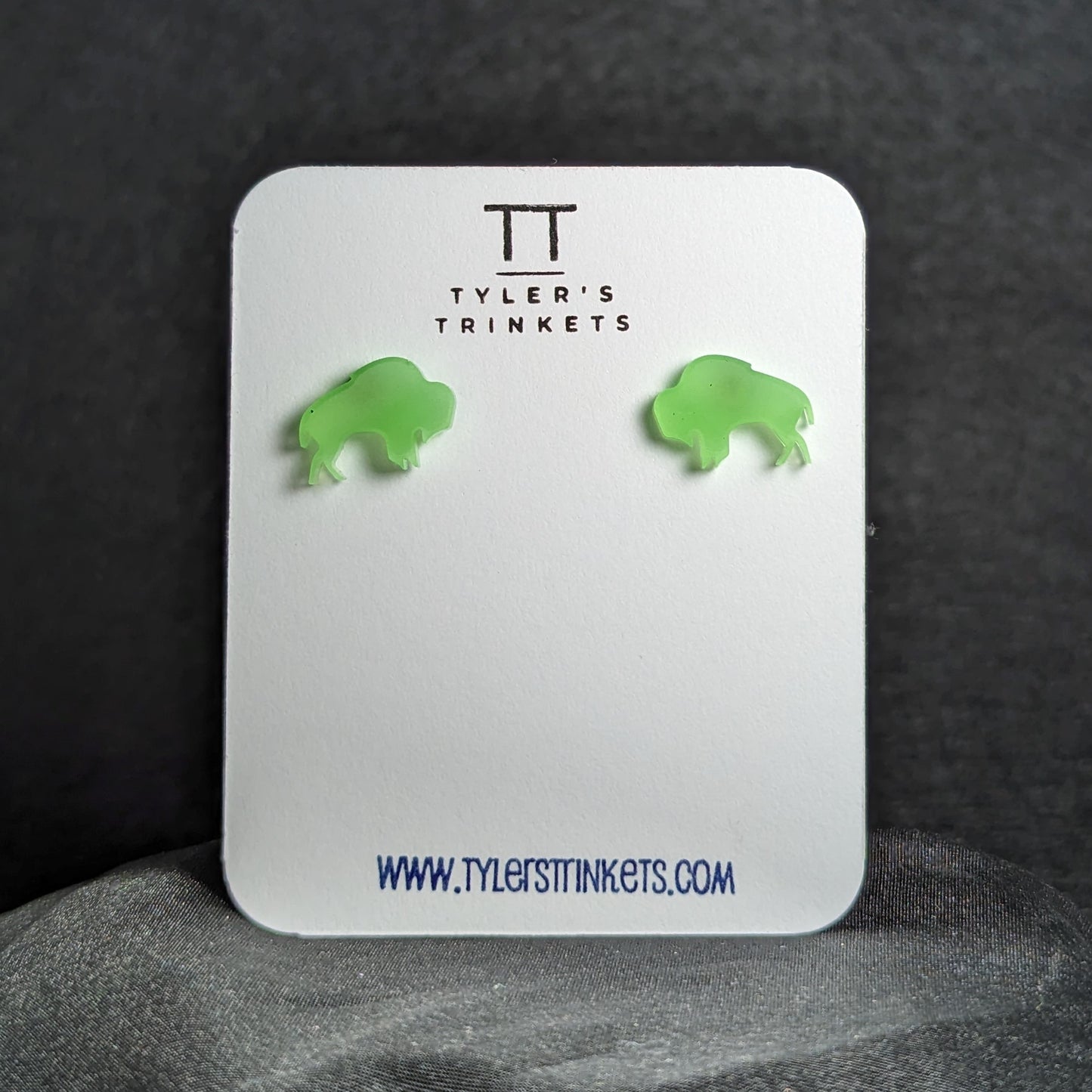 Make Me Wanna Shout - Buffalo Bills Buffalo-Shaped Stud Earrings