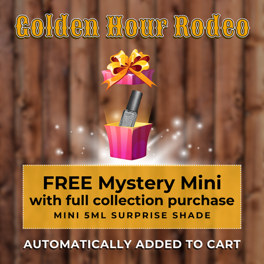 Golden Hour Rodeo GWP Mini Bottle