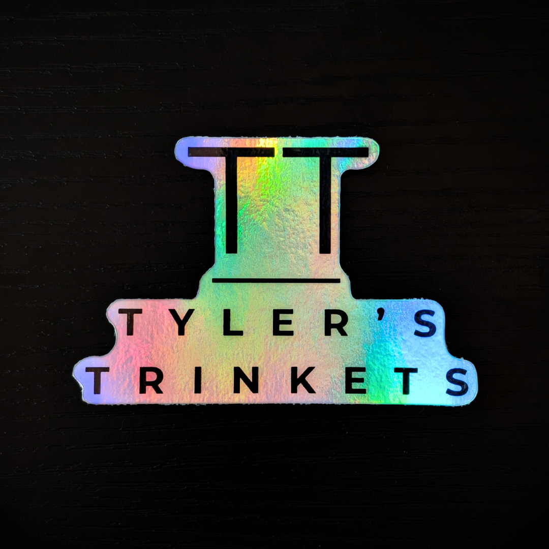 Holographic Logo - Die Cut Sticker