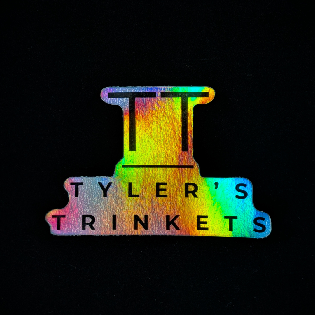 Holographic Logo - Die Cut Sticker