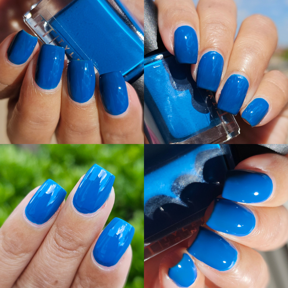 Blue With a Fart of Green