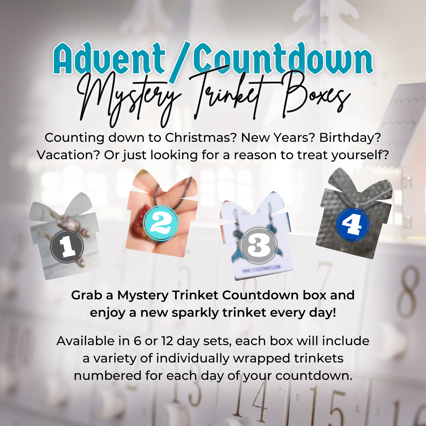 Advent/Countdown Mystery Trinket Box