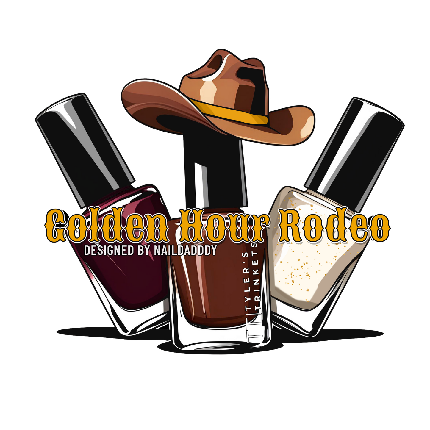 Golden Hour Rodeo Sticker