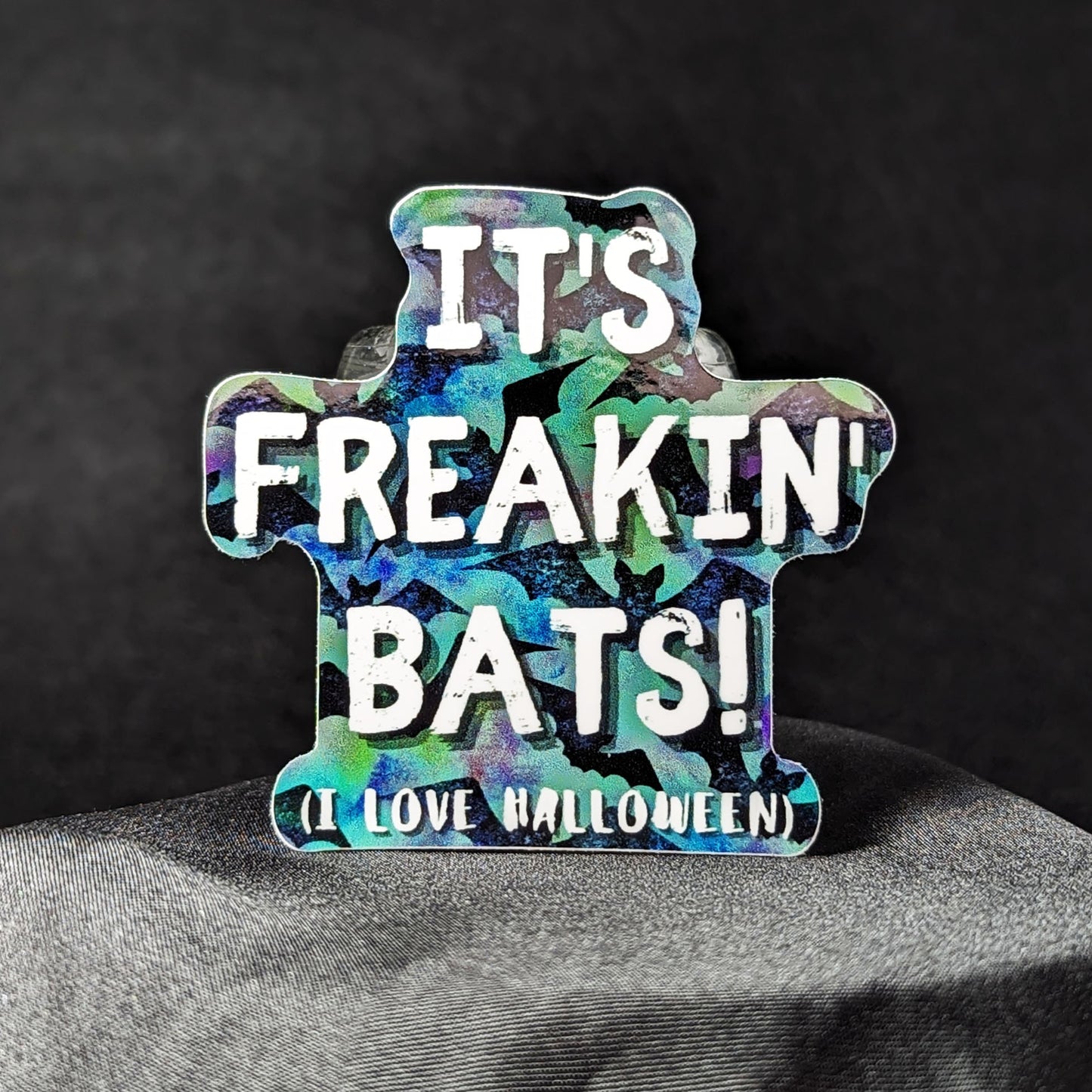 It's Freakin' Bats! - Vinyl Halloween Sticker